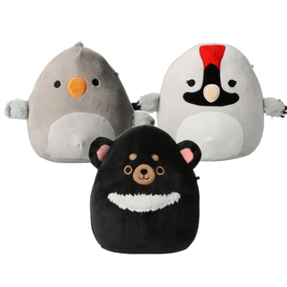 NWT Squishmallows Tajo Ferko Basma 8 inch Series 41 Bundle Set of 3 Plush - Picture 1 of 7
